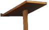 Image of a lectern